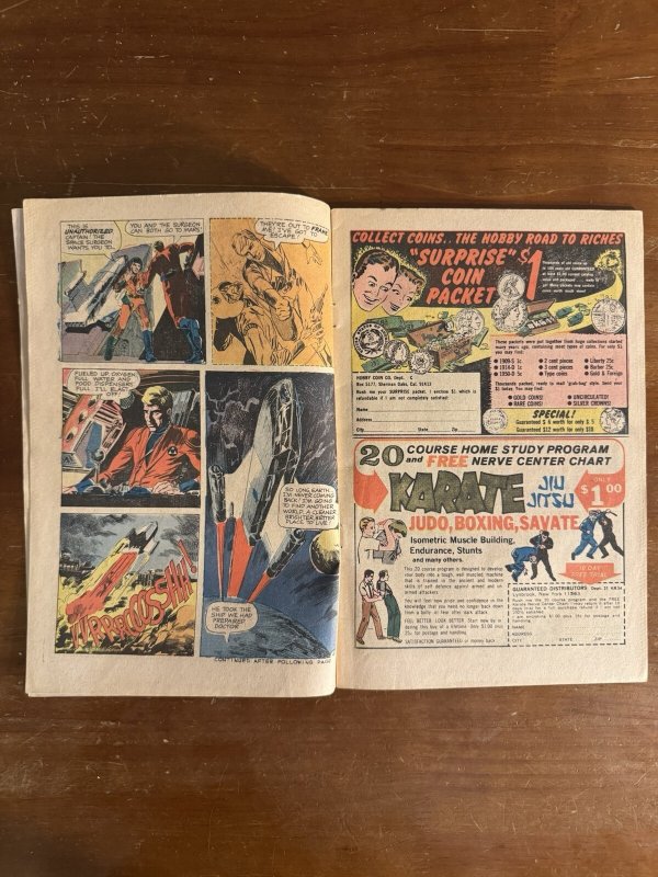 Space Adventures #8 (Charlton 1969) [VG-] “It’s A Small World”