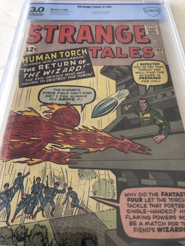 Strange Tales 105, CBCS 3. The Wizard and FF!