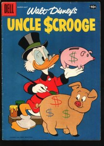 Uncle Scrooge #21 1958-Dell-Carl Barks art-Walt -Gyro Gearloose-VG