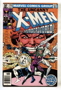 X-MEN #146-comic book MURDERWORLD-XMEN-MARVEL