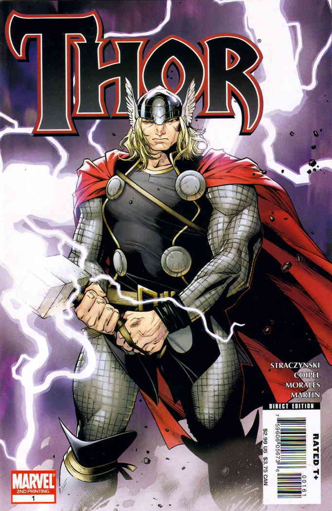 Thor (Vol. 3) #1 (2nd) VF ; Marvel | Straczynski | Comic Books - Modern  Age, Marvel, Thor, Superhero