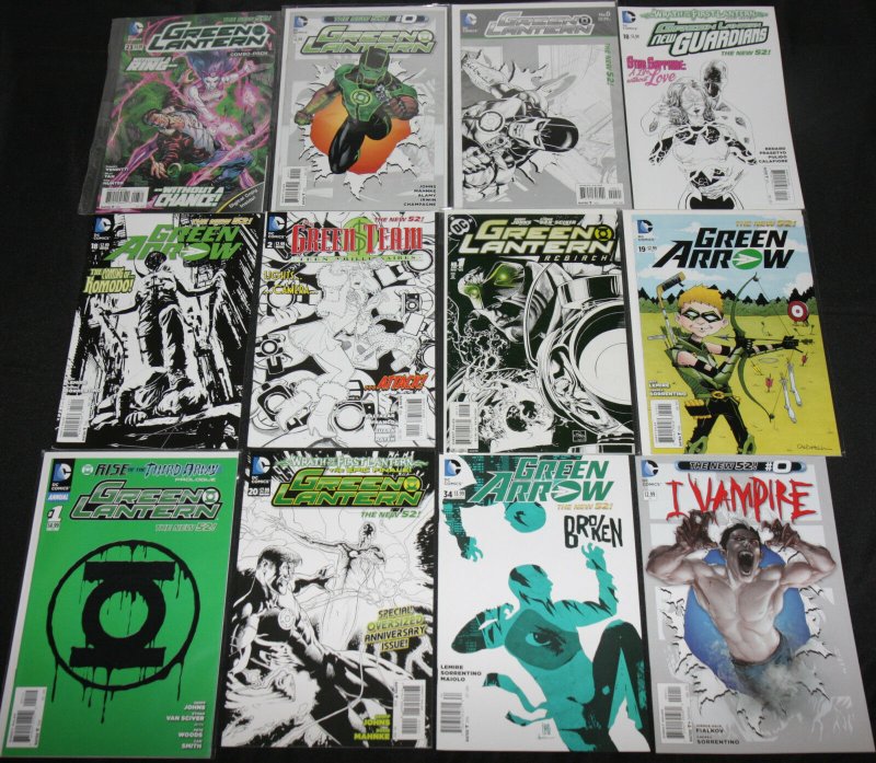 Modern DC VARIANT COVERS 345pc Comic Lot High Grade VF-NM Batman Superman JLA