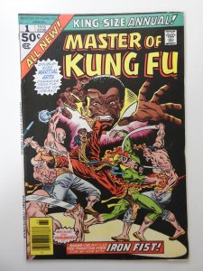 Master of Kung Fu Annual (1976) #1 FN Condition!
