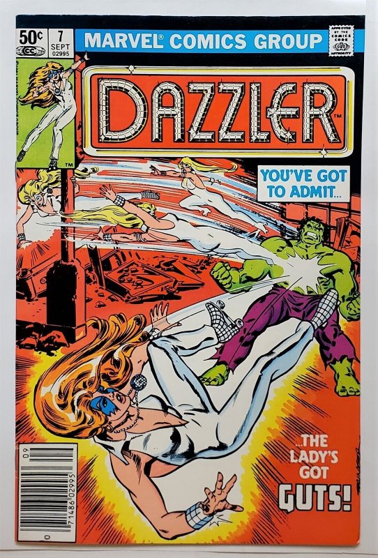 Dazzler #7 (Sept 1981, Marvel) Newsstand 7.0 FN/VF  