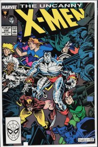 The Uncanny X-Men #245 Direct Edition (1989) X-Men