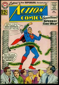 ACTION COMICS #295 1962-SUPERMAN GOES WILD-SUPERGIRL FN-