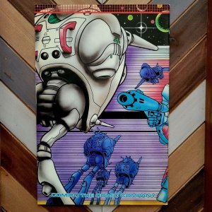 ROBOTECH: The MACROSS SAGA #6 (Comico 1985) Wraparound cover Blitzkrieg