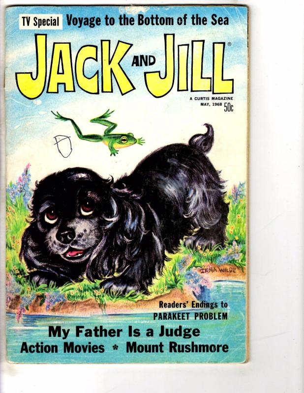 5 Jack And Jill Story Book Activity Magazines Jan. March May July Sept. 1968 DK1