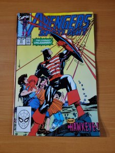 Avengers Spotlight #31 Direct Market Edition ~ NEAR MINT NM ~ 1990 Marvel Comics