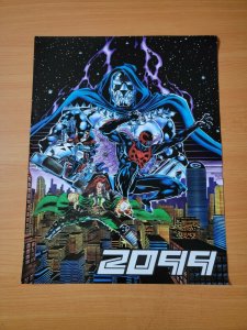 MARVEL 2099 PROMO FLYER POSTER 8.5 x 11 (1992) SPIDER-MAN 2099! DOOM