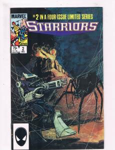 Starriors # 2 VF Marvel Comic Book Copper Age 1984 Space Series Issue TC1