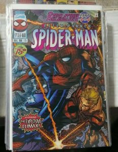 SPIDER-MAN # 75 1996 MARVEL REVALATIONS PT 4  BEN RILEY CLONE GREEN GOBLIN