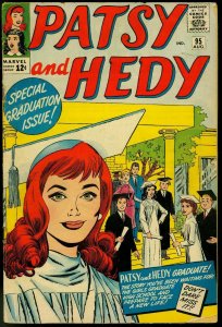 PATSY AND HEDY #95 GRADUATE FROM HIGH SCHOOL 1963 G/VG