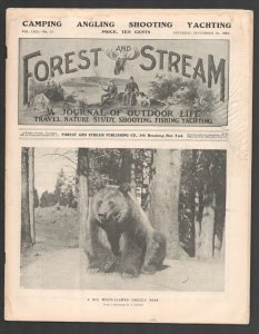 Forest and Stream 9/28/1907-Outdoor life-travel-nature-hunting-yachting-Early...