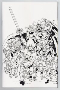 Thundercats #7 Cvr ZA Haeser 1:15 B&W Virgin Variant (Dynamite, 2024) NM