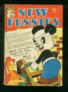 NEW FUNNIES #101 1945-DELL COMICS-ANDY PANDA G