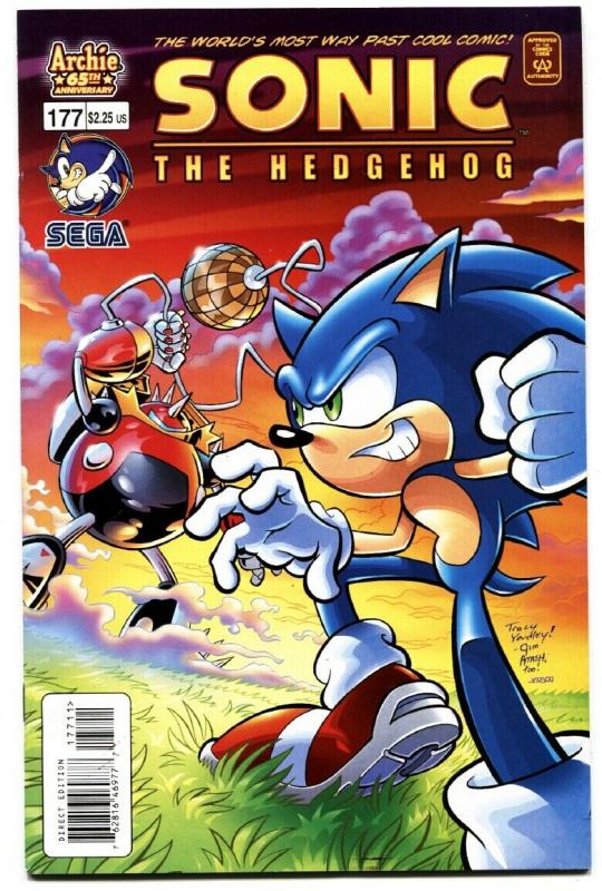 Sonic The Hedgehog #177 2007-archie comics-sega