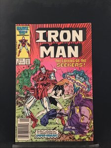 Iron Man #214 (1987) Iron Man Newsstand