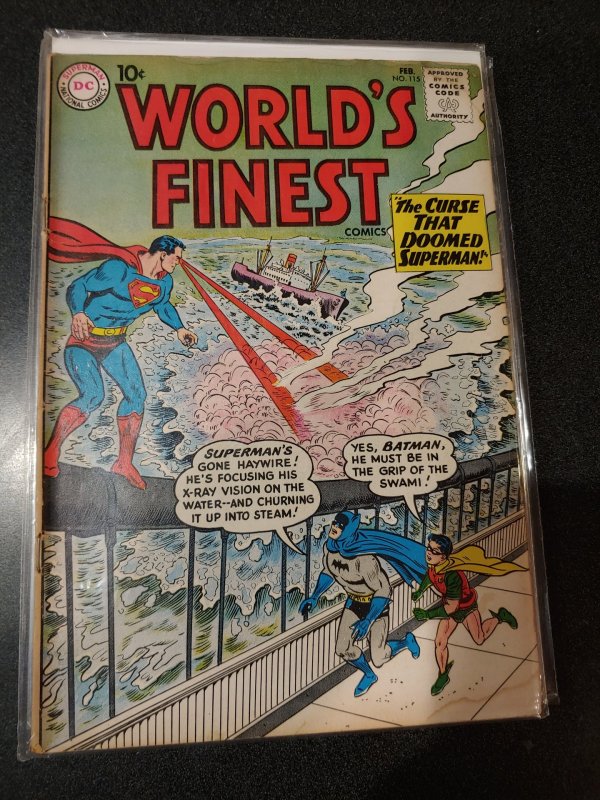 WORLD'S FINEST #115 VG+