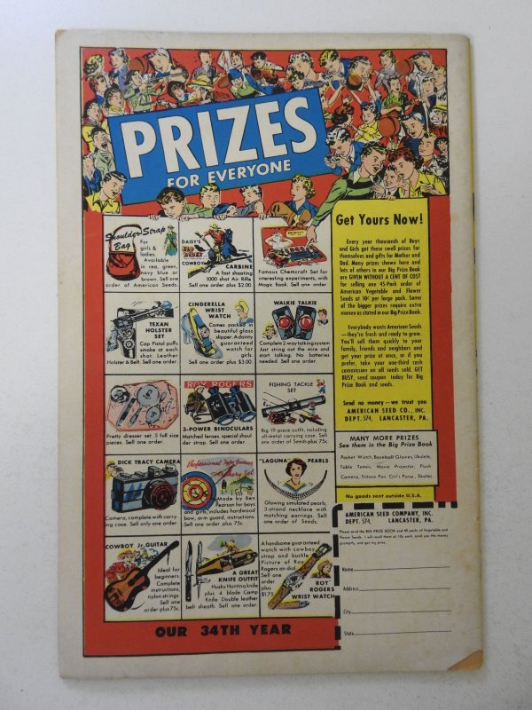 Famous Funnies #199 (1952) GD/VG Condition 3/4 in spine split