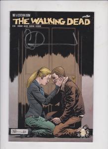 THE WALkING DEAD V1 #167 : ACERTAIN DOOM DEATH OF ANDREA / SIGNED CHARLIE ADLARD