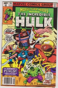 Marvel Super-Heroes #90 (1980)