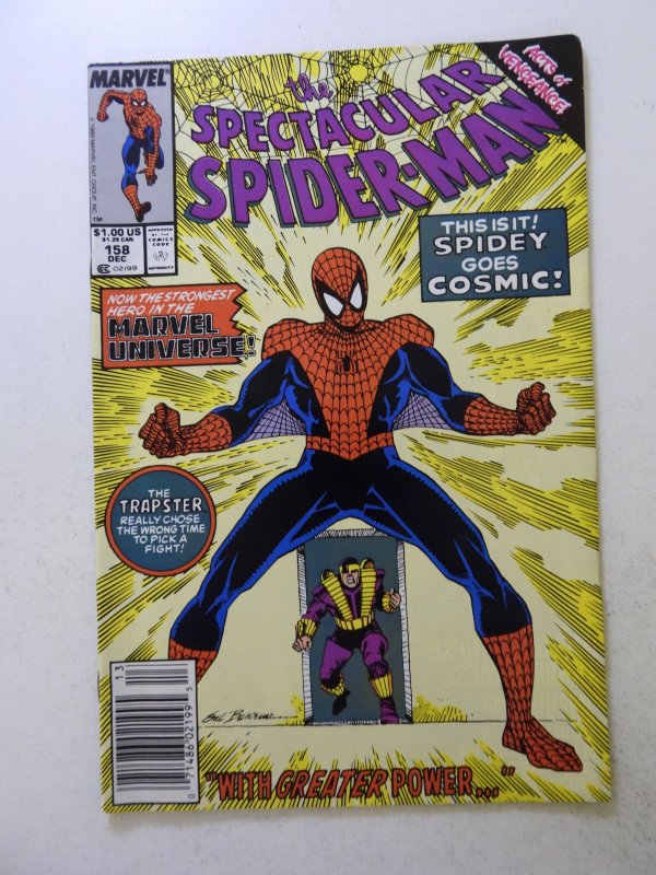 The Spectacular Spider-Man #158 (1989) VF condition