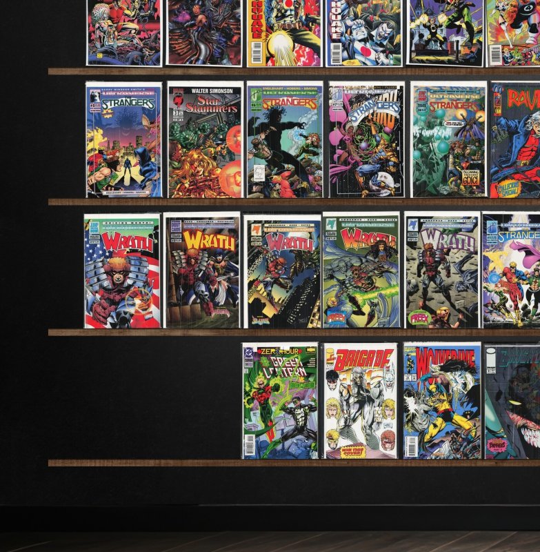 Huge Lot 150+ Comics with Martian Manhunter, The Strangers, Wrath & More!