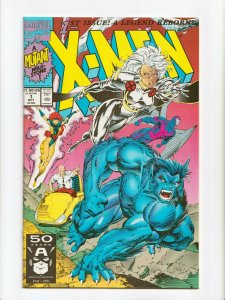 X-Men #1 Lot of All 5 Jim Lee Covers Complete Set Marvel Comics 1991 Unread NM-
