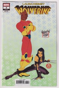 Laura Kinney Wolverine #3 Brooks Animated Style Variant (Marvel, 2025) NM