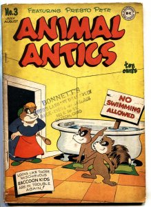Animal Antics #3-- 1946--DC--Funny Animals--comic book--Golden-Age