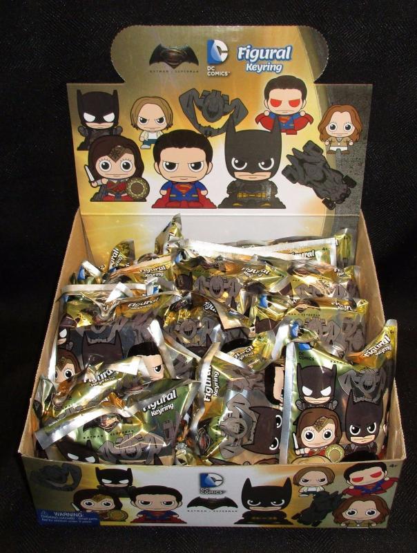 Batman vs Superman Laser Cut Key Ring / Keychain Mystery Pack - Qty 1 - New!