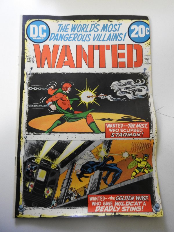 Wanted, The World's Most Dangerous Villains #6 (1973)