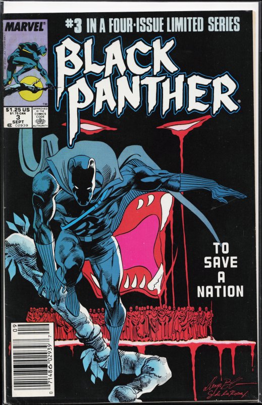 Black Panther #3 (1988) Black Panther