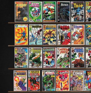 Huge Lot 140+ Comics with Captain America, X-Factor, King Conan & More!
