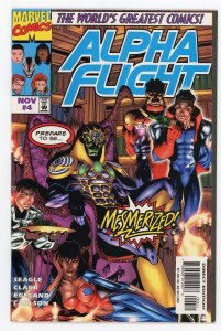 Alpha Flight #4 (1997 v2) 1st Lilli as Ghostgirl NM-