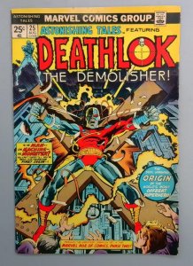 Astonishing Tales #25 VG- 1st Deathlok Marvel 1974