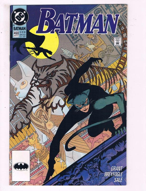 Batman # 460 NM 1st Print DC Comic Book Batgirl Catwoman Robin Joker Penguin J18