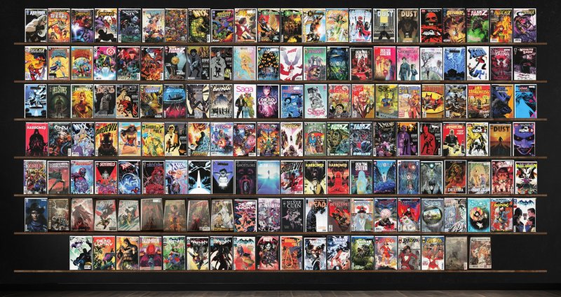 Huge Lot 150+ Comics with Batman, Detective Comics, Love Everlasting & More!