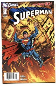 SUPERMAN #1 2011--NEW 52-First issue