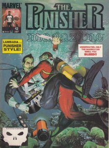 PUNISHER #12 Magazine, VF, Frank Castle, 1989 1990, more Marvel in store