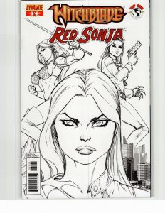 Witchblade / Red Sonja #2 Variant Cover (2012)
