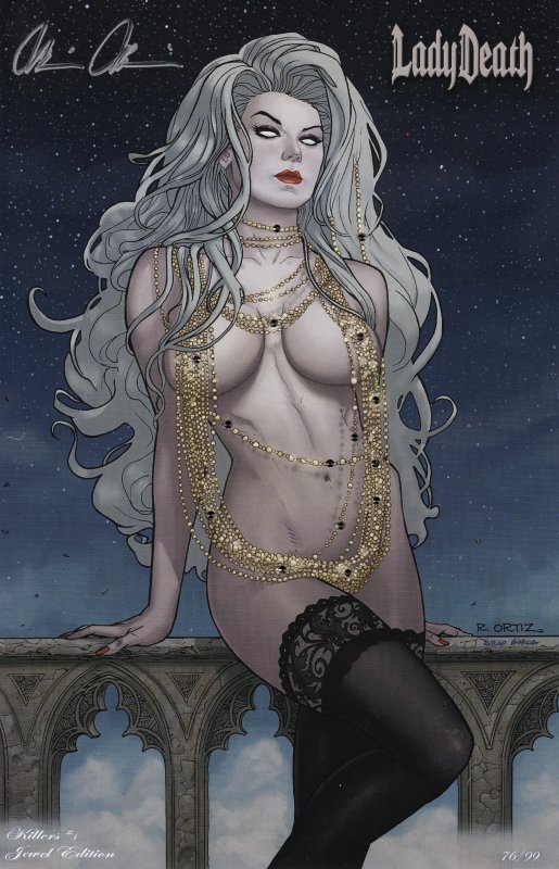 Lady Death Killers #1 Jeweled Edition (2014). Signed 76 of 99