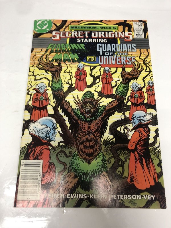 Secret Origins (1988) #23 (FN/VF) Canadian Price Variant • Todd Klein • DC • CPV