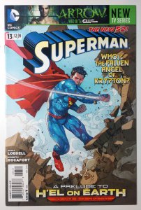 Superman #13 (8.5, 2012) 1st app of Dr. Shay Veritas