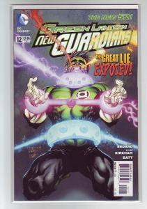 GREEN LANTERN NEW GUARDIANS (2011 DC) #12 NM-