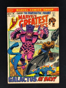 Marvel's Greatest Comics #36 (1972) VG/FN 1st FF#49 Galactus Reprint