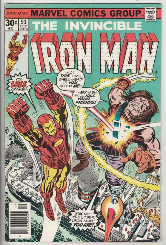 Iron Man #93 (Dec-76) VF/NM High-Grade Iron Man