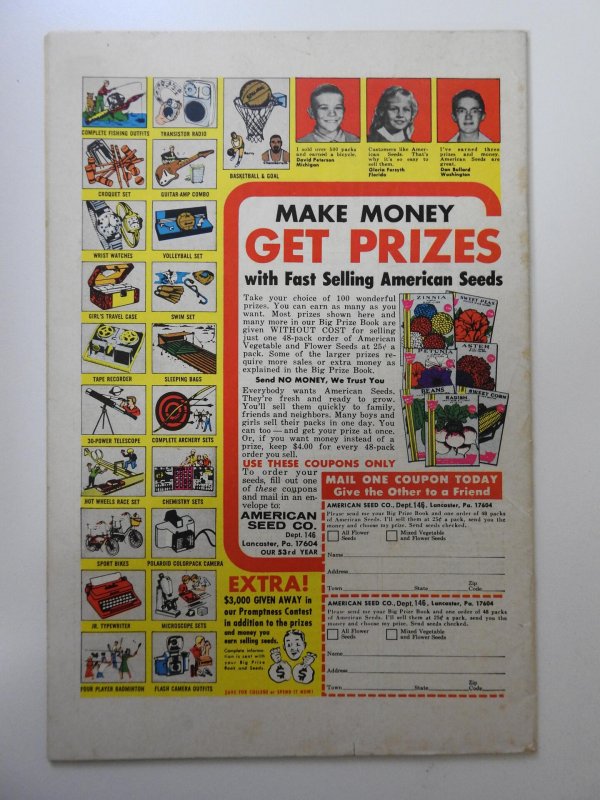 Captain America #137 (1971) VG/FN Condition! 1/2 in tear front cover