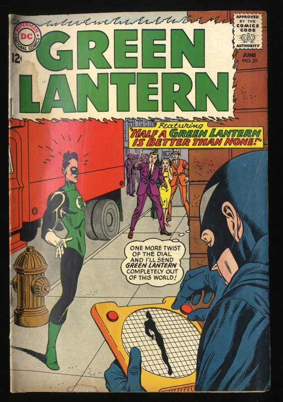 Green Lantern #29 VG- 3.5 DC Comics 1st Black Hand!